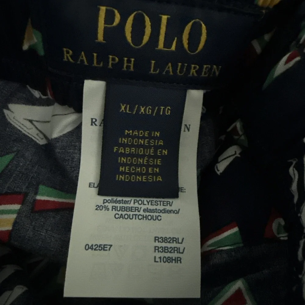 Polo Ralph Lauren Signature Windward Sail Print Boxer Shorts Mens Size XL NEW